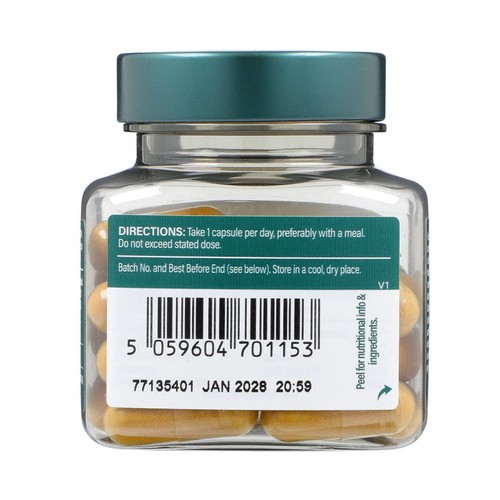 Holland & Barrett Vitamin D + Turmeric & Manuka Honey Capsules