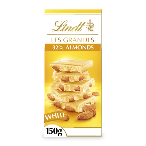 Lindt Les Grandes Almond & White Chocolate Bar