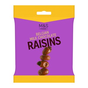 Belgian Milk Chocolate Raisins