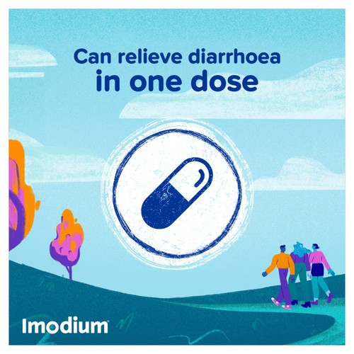 Imodium Original 2 mg Diarrhoea Relief