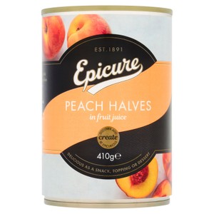 Epicure Peach Halves in Fruit Juice