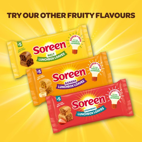 Soreen 5 Individual Apple Lunchbox Loaves