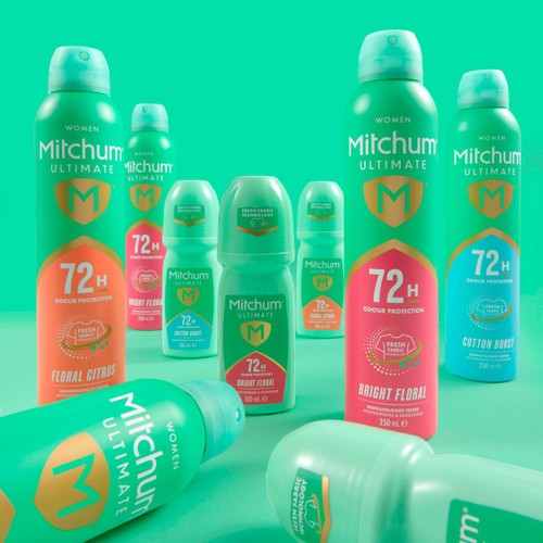 Mitchum Female Ultimate 72H Roll-On, Floral Citrus