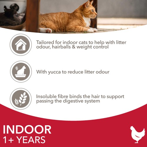 IAMS 1+ Years Indoor Dry Cat Food Chicken