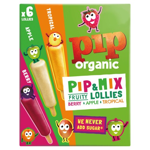 Pip Organic Pip & Mix Fruity Organic Lollies