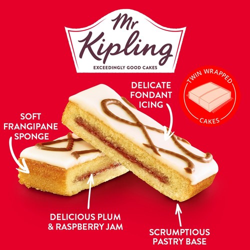 Mr Kipling Bakewell Slices