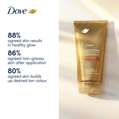 Dove Dermaspa Summer Revived Fair-Medium Self-Tan for Face & Body
