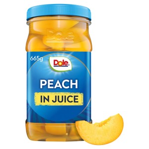 Dole Peach in Juice Jar
