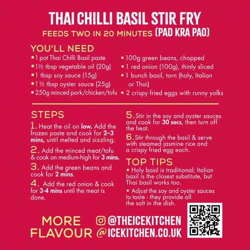 Ice Kitchen - Thai Chill Basil Stir Fry Paste
