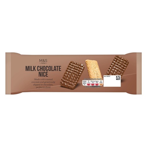 M&S Milk Chocolate Coated Nice