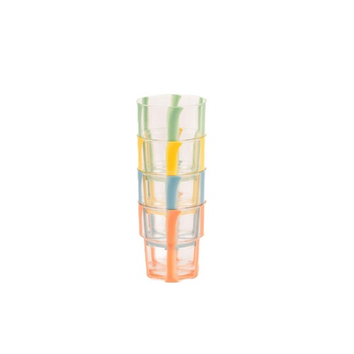 Summerhouse Portofino Stripe Picnic Tumblers