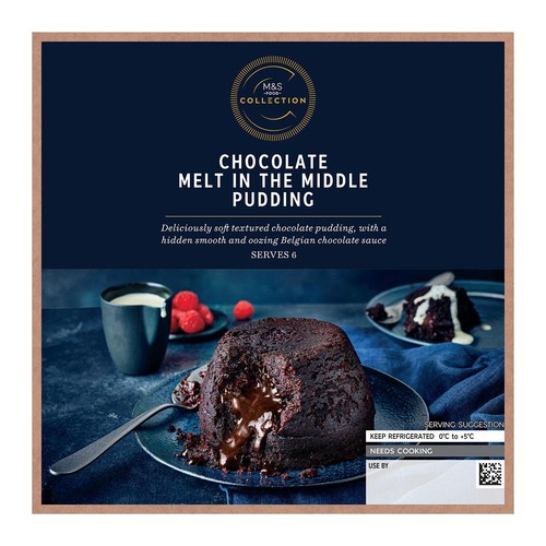 M&S Chocolate Melt in the Middle Pudding