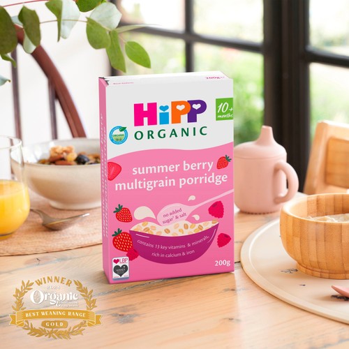 HiPP Organic Summer Berry Multigrain Porridge 10+ Months