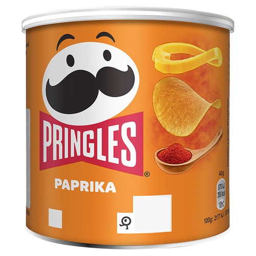 Pringles Paprika Crisps Can
