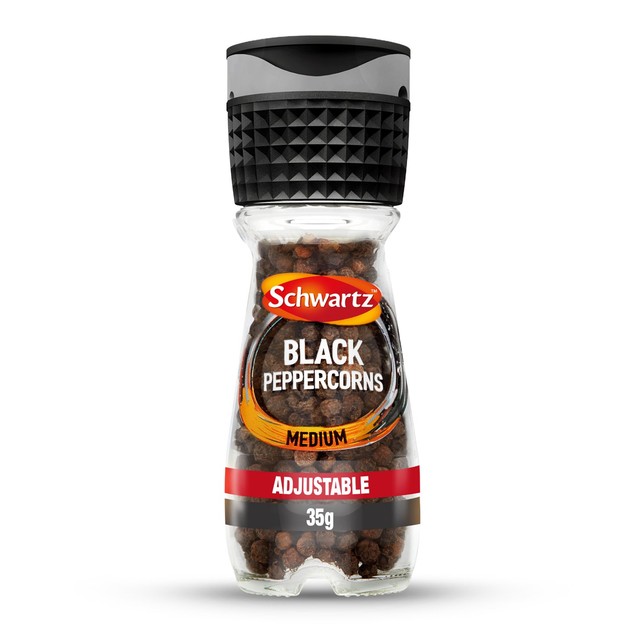 Schwartz Black Peppercorn Grinder 35g