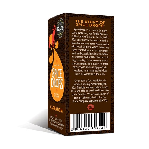 Spice Drops Concentrated Natural Cardamom Extract