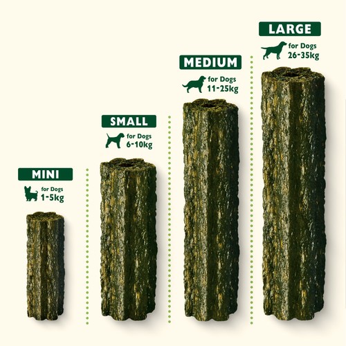 Lily's Kitchen Woofbrush Natural Daily Dental Chew Medium Dog Multipack