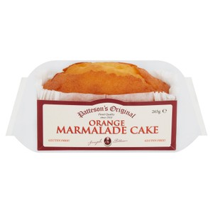 Patteson's Gluten Free Orange Marmalade Loaf Cake