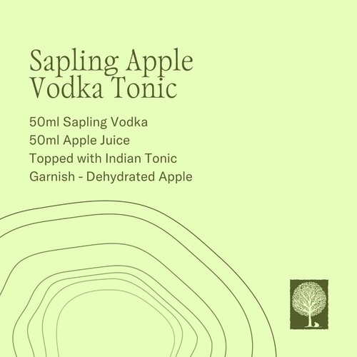 Sapling Climate Positive Vodka
