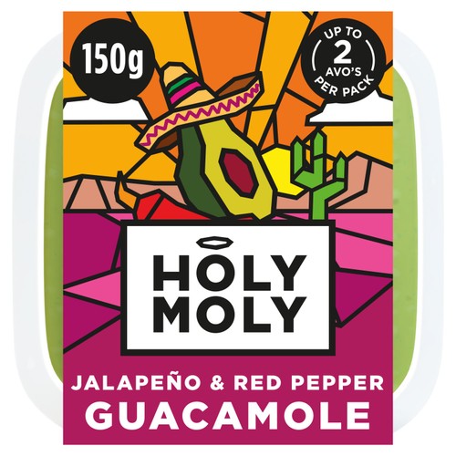 Holy Moly Guacamole Jalapeno & Red Pepper