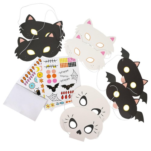 Talking Tables Pumpkin Halloween Mask Kit