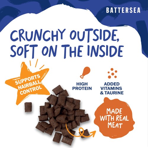 Battersea Anti-Hairball Chicken Cushions