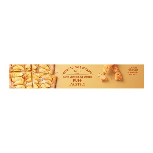 M&S Handcrafted All Butter Puff Pastry