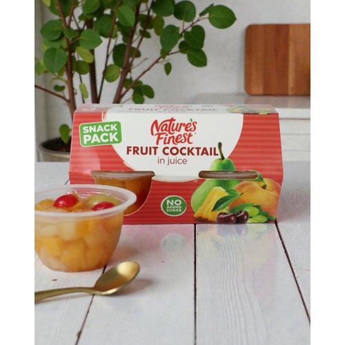 Nature's Finest Fruit Pots Fruit Cocktail