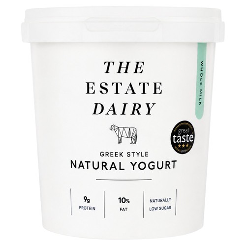 The Estate Dairy 10% Greek Style Natural Yoghurt