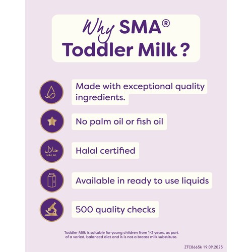 SMA 3 Toddler Baby Milk Ready to Drink Liquid Formula 1-3 Years 200ml