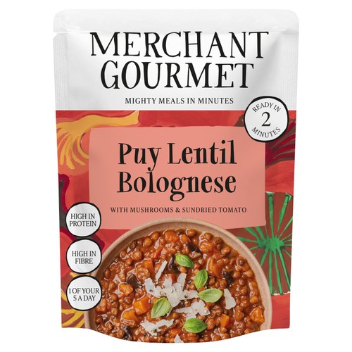 Merchant Gourmet Puy Lentil and Mixed Mushroom Bolognese