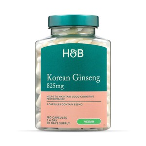 Holland & Barrett Korean Ginseng 1500mg Vegan Capsules