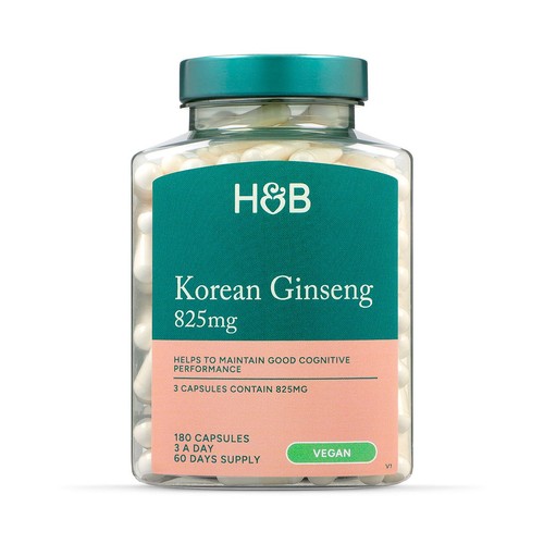 Holland & Barrett Korean Ginseng 1500mg Vegan Capsules