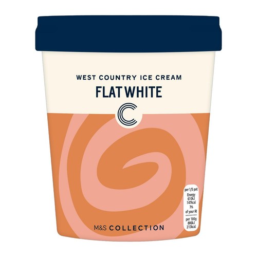 M&S West Collection Country Luxury Coffee Ice Cream