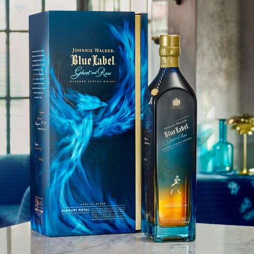 Johnnie Walker Blue Label Ghost & Rare Glenury Royal Limited Edition