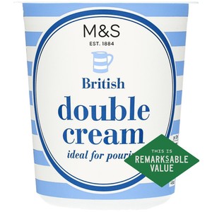 M&S British Double Cream