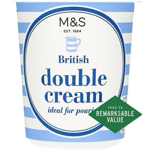 M&S British Double Cream