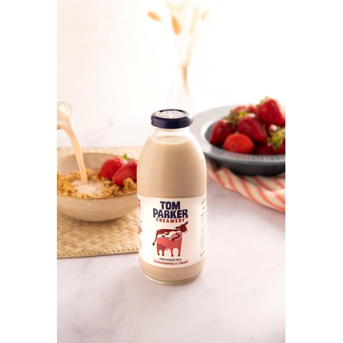 Tom Parker Creamery Strawberries & Cream Flavoured Milk