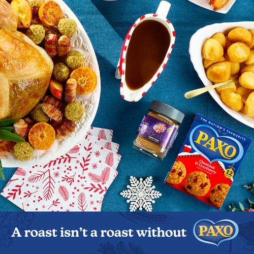 Paxo Cranberry and Chestnut Stuffing