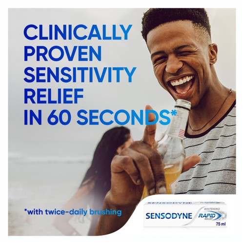 Sensodyne Rapid Relief Whitening Sensitive Toothpaste