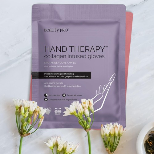 BeautyPro HAND THERAPY Moisturising Gloves with Removable Finger Tips