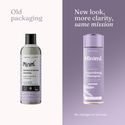 Miniml Nourishing Shampoo Calming Lavender