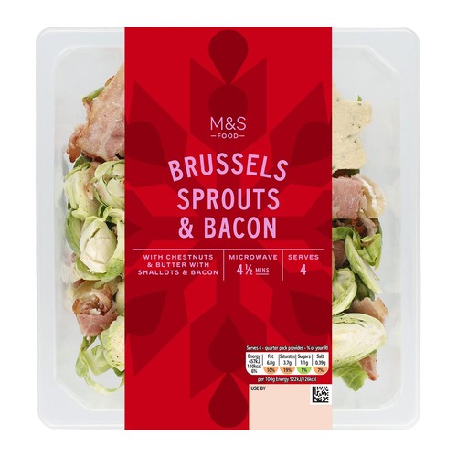 M&S Brussels Sprouts & Bacon