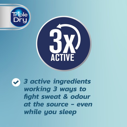 Triple Dry Active Fragrance Anti-Perspirant Roll On Men 100-Hours
