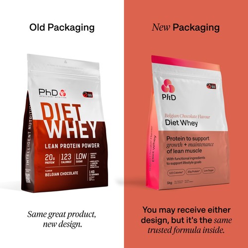 PhD Nutrition Belgian Chocolate Diet Whey Powder