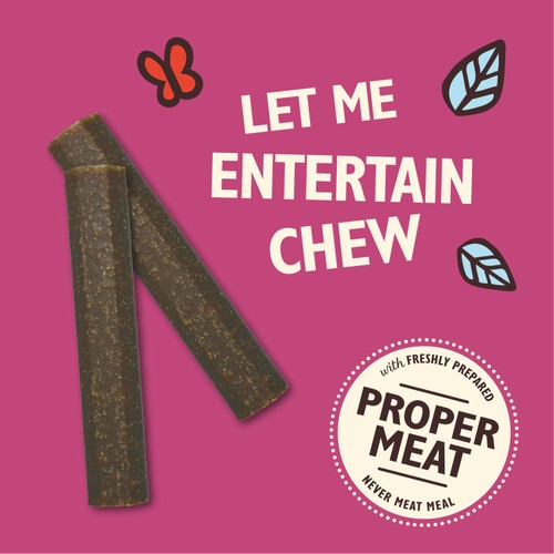 Lily's Kitchen Chew Sticks with Beef for Dogs
