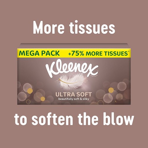 Kleenex Ultra Soft Tissues MEGA Box