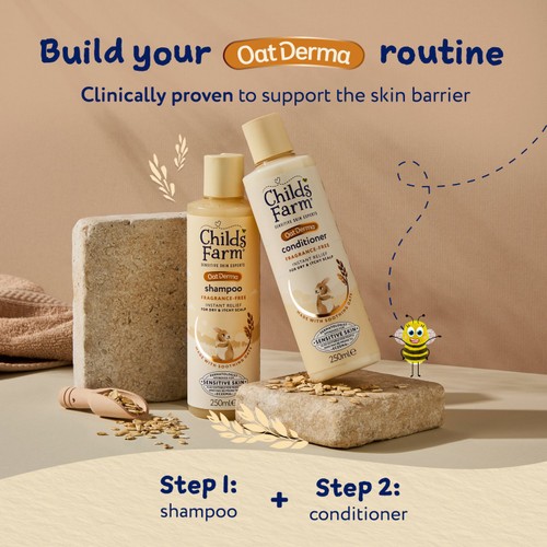 Childs Farm OatDerma Shampoo Fragrance-Free