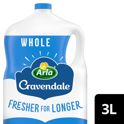 Cravendale Filtered Fresh Whole Milk Fresher for Longer