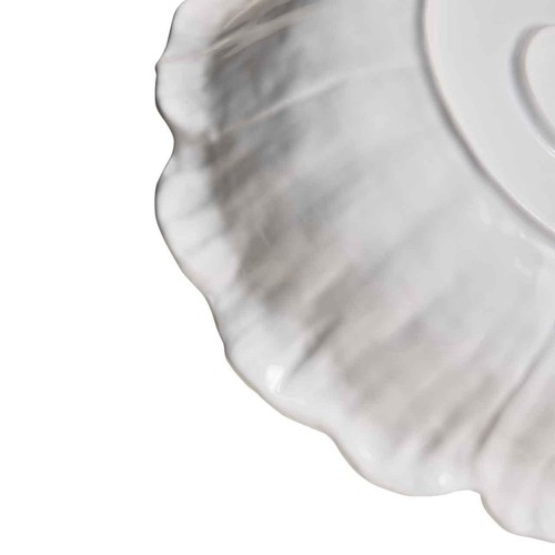 M&S Floral Serving Bowl, White